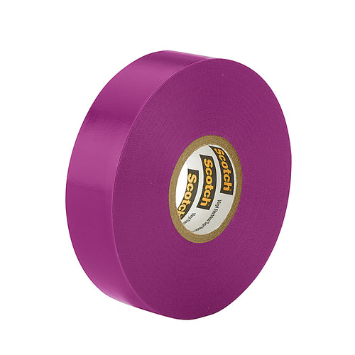 3M 11271-BA-5 Scotch 3/4 in. W x 66 ft. L Purple Vinyl Electrical Tape