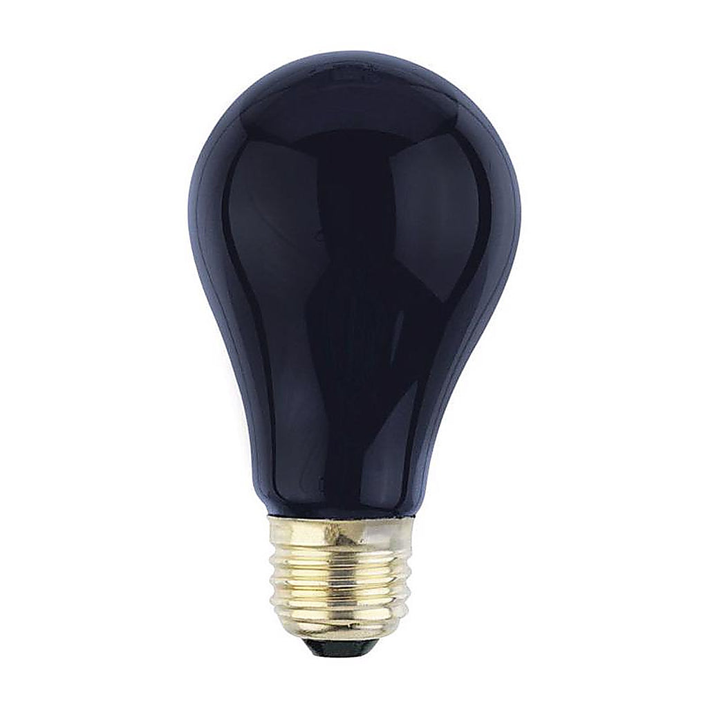 Westinghouse - 0392048 - 75 W A19 A-Line Incandescent Bulb E26 (Medium) Black Light 1 Pack