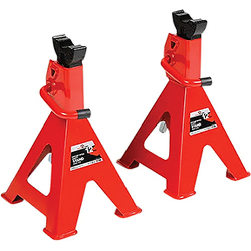 American Forge and Foundry - 3312C - 12 Ton Ratchet Style Safety Stands