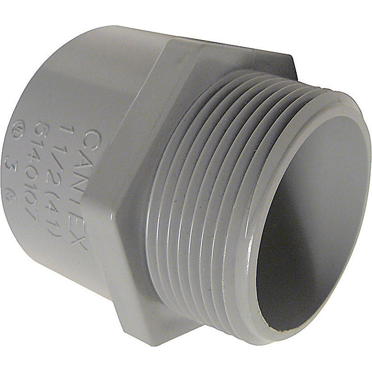 Cantex 5140105C 1 in. Dia. PVC Male Adapter For PVC 1/Pack