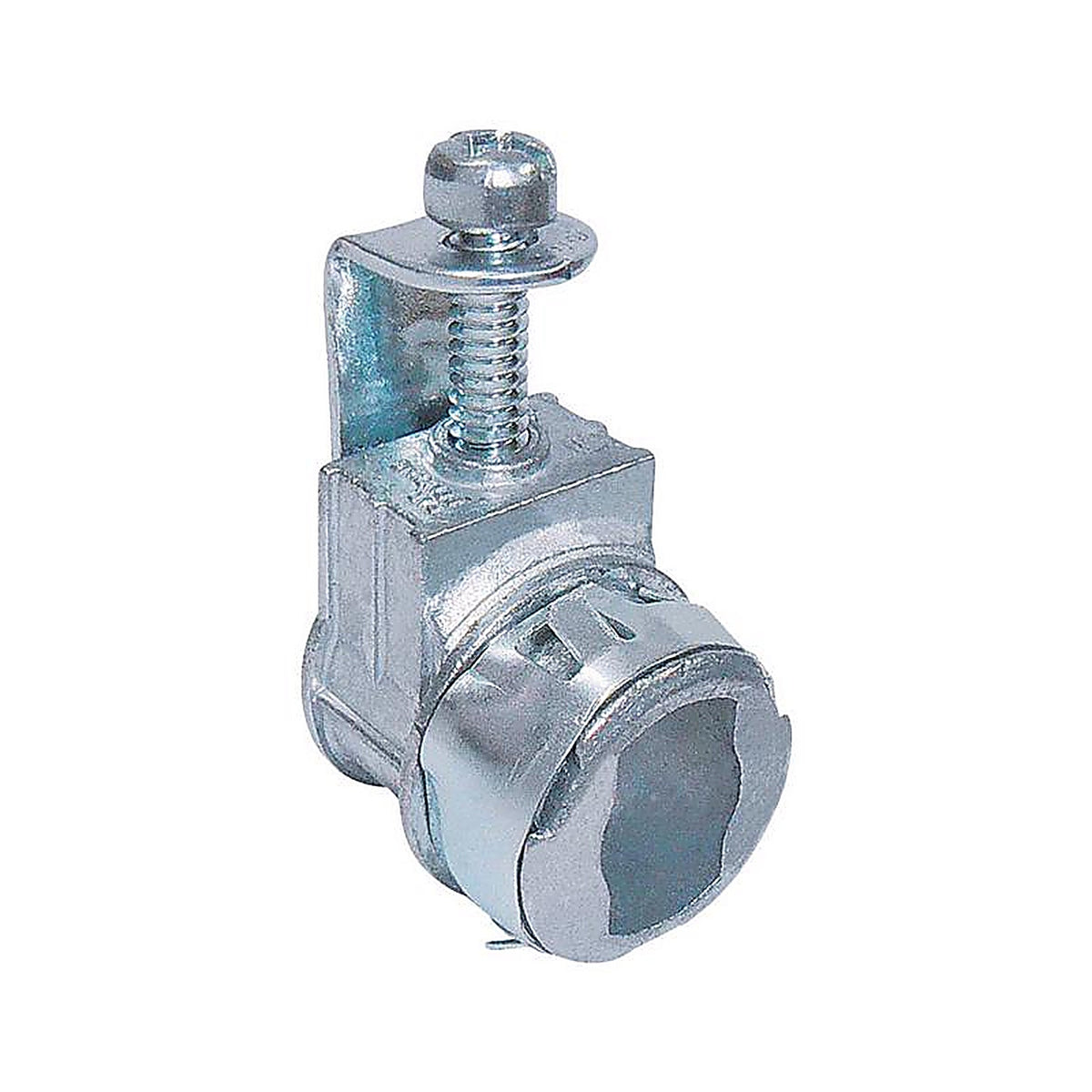 Sigma Electric 49504 Snap Lock 3/8 in. Dia. Die-Cast Zinc Saddle Connector For AC, MC and NM 1/Pack