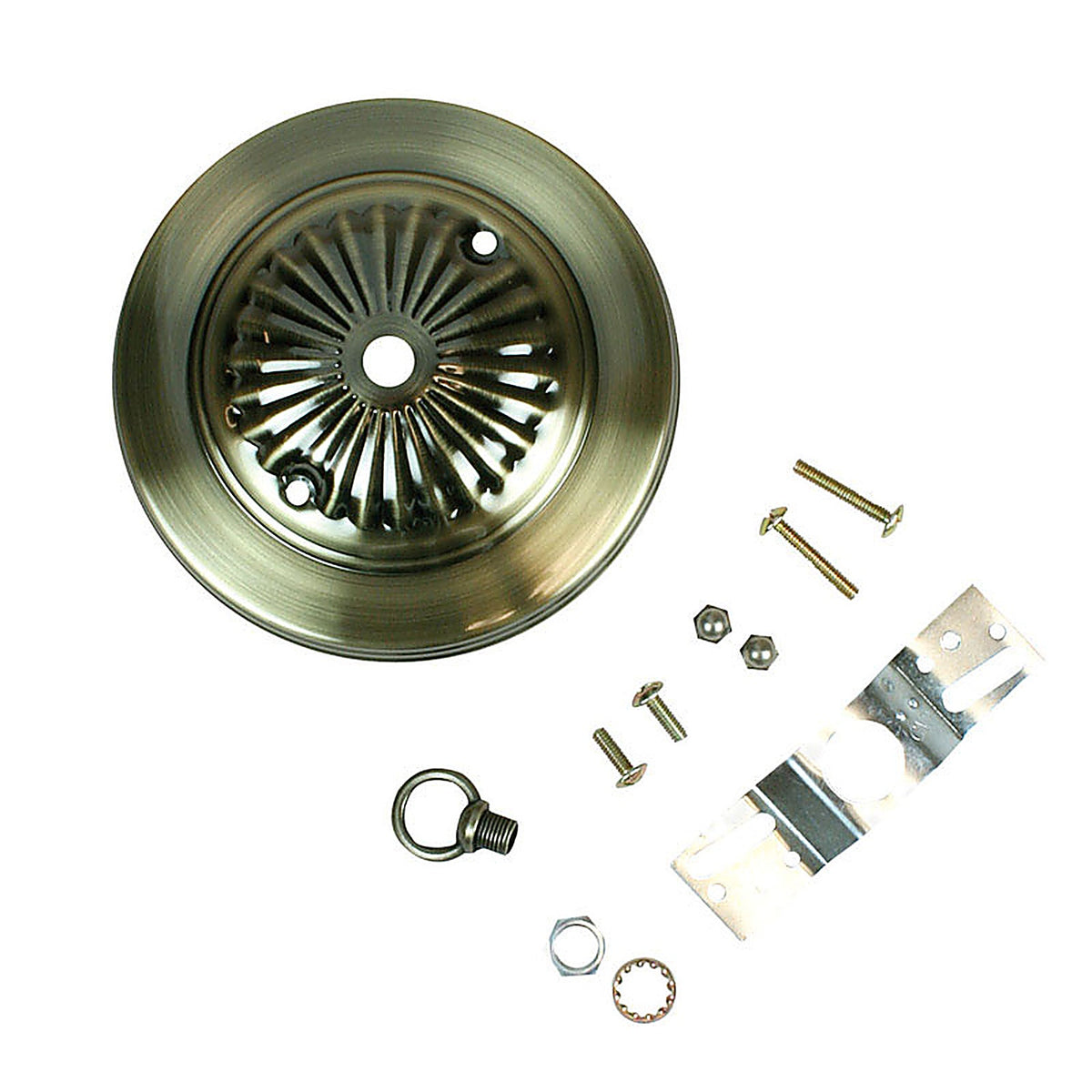 Jandorf 60215 CANOPY KIT 5in. ANT BRASS