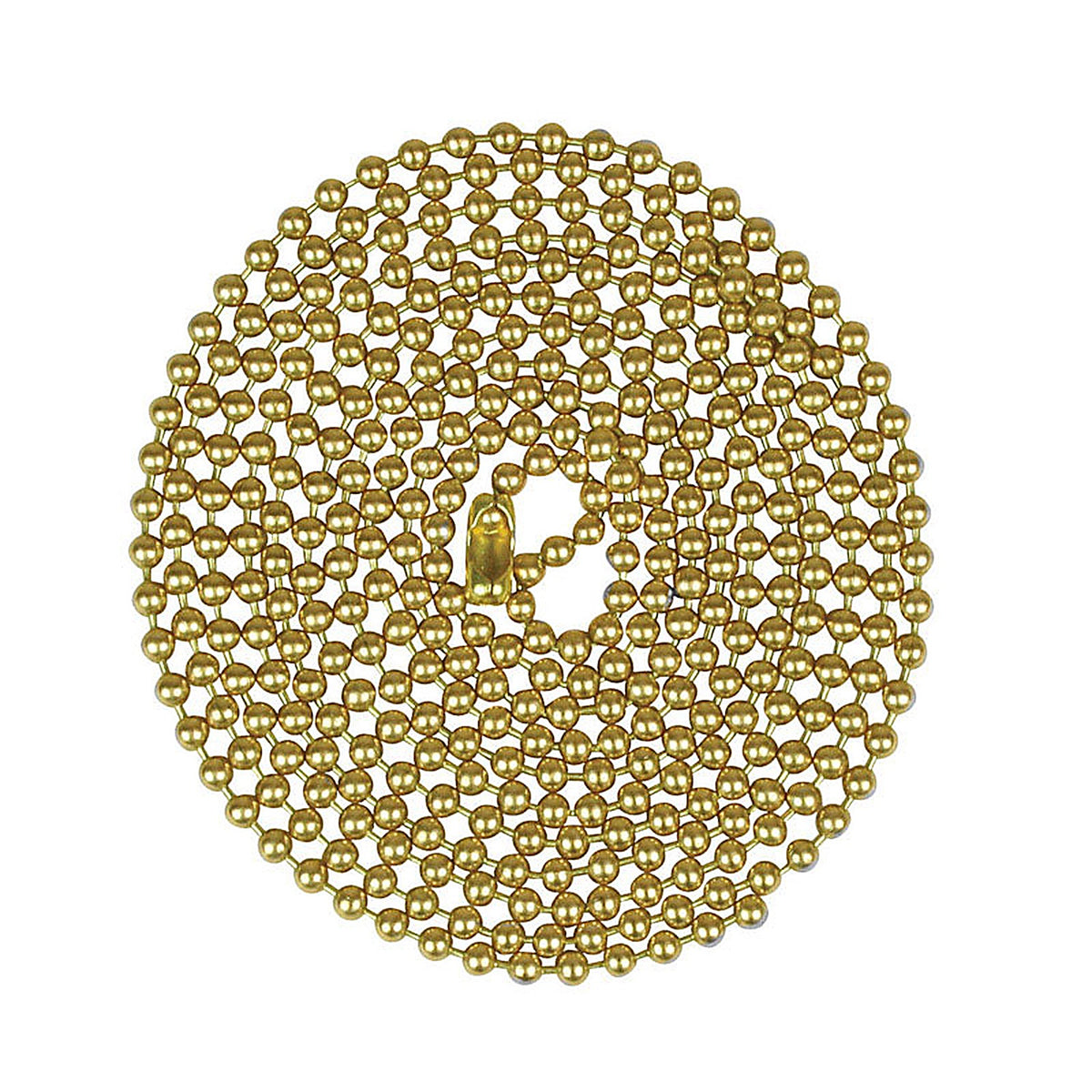Jandorf 60361 BEADED CHAIN BRS #6 60in. L
