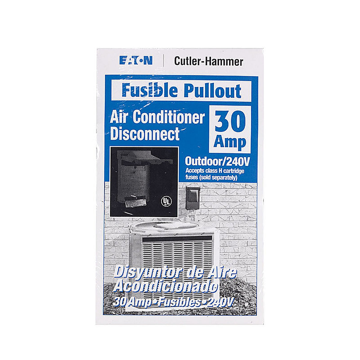 Eaton DPF221RP Cutler-Hammer 30 amps Fusible AC Disconnect