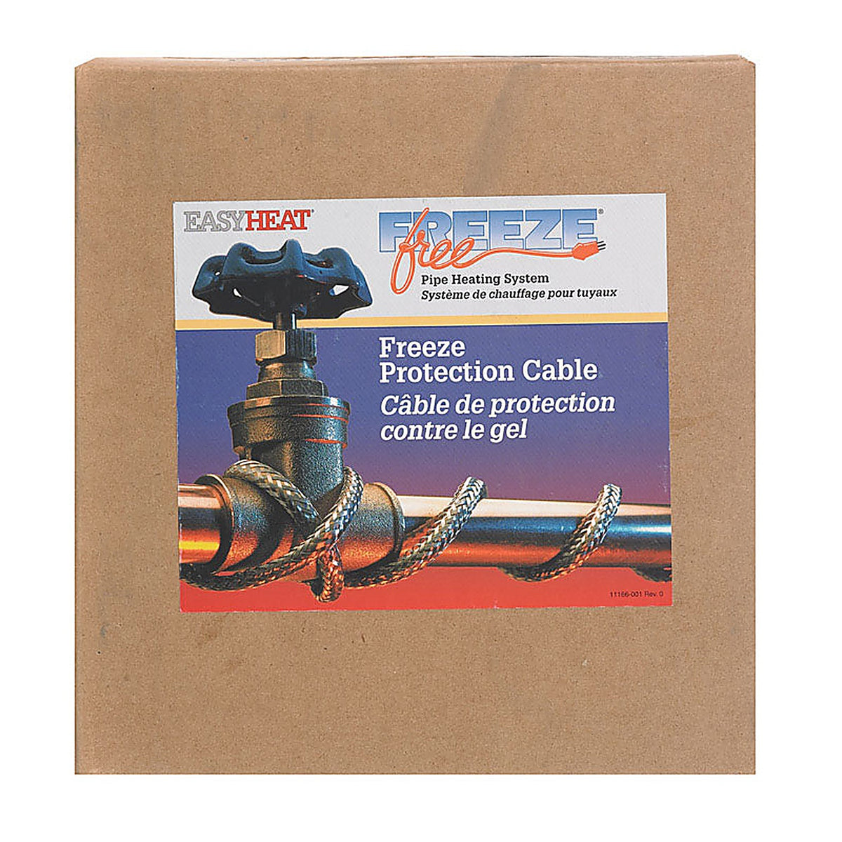 Easy Heat - 2102 - Freeze Free 100 Ft. L Self Regulating Heating Cable for Water Pipe