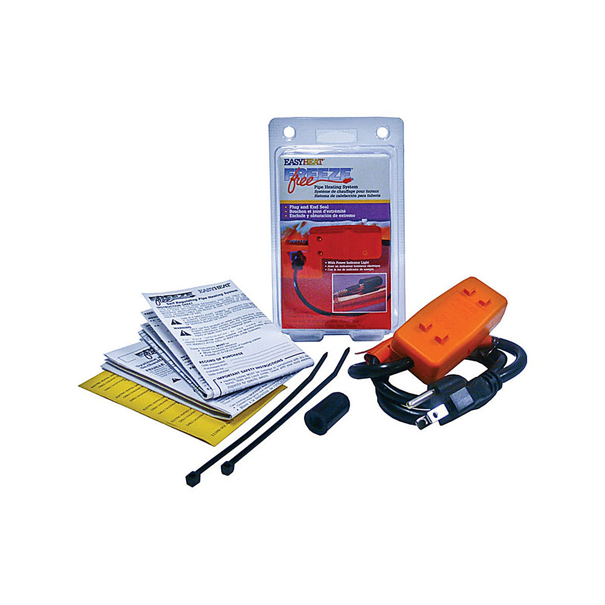 Easy Heat - 10802 - Freeze Free 30 In. L Self Regulating Connection Kit for Water Pipe
