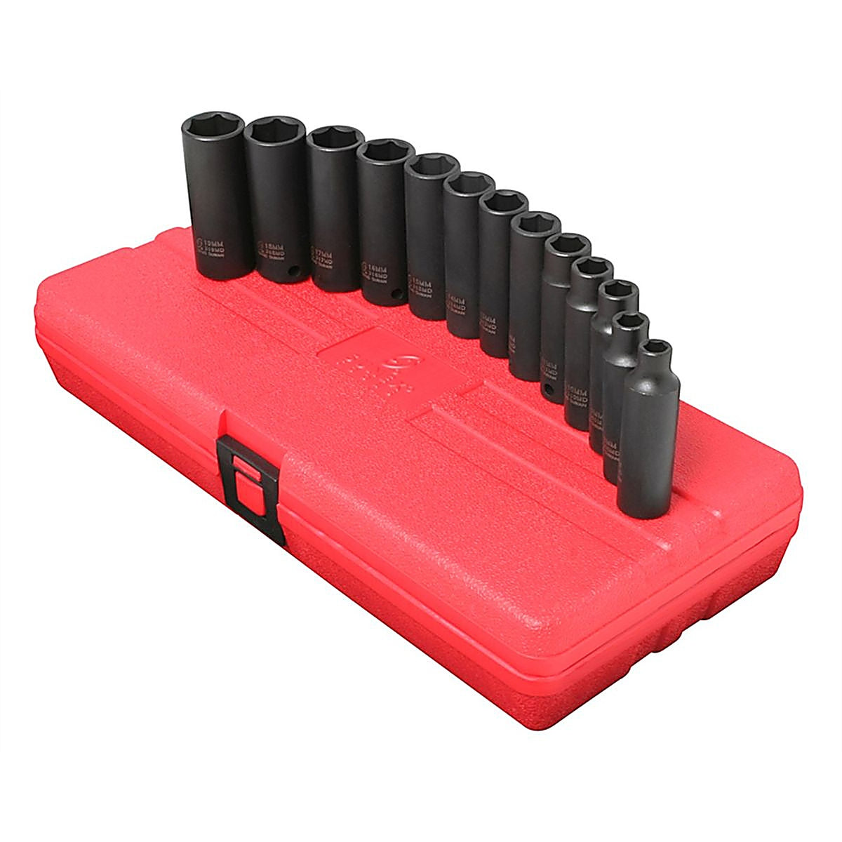 Sunex 3359 13/pc 3/8in. Drive Metric Deep Impact Socket Set