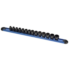 Sunex 3362 14Pc 3/8in. Dr Low Profile Impact Socket Set wHex Shank MM