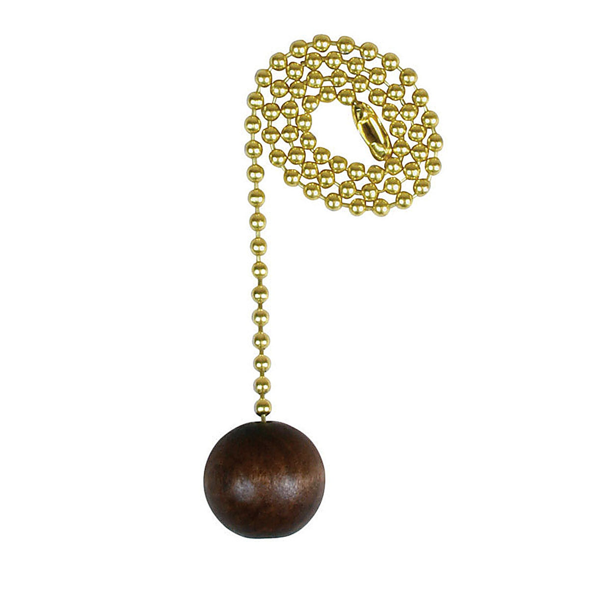 Jandorf 60312 PULL CHAIN WALNUT 12in.
