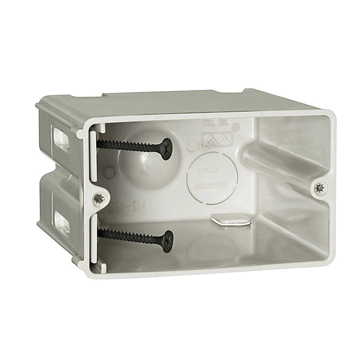 Allied Moulded - SB-1H - Sliderbox New and Old Work 23 CU in Rectangle Polycarbonate 1 Gang Outlet Box Beige