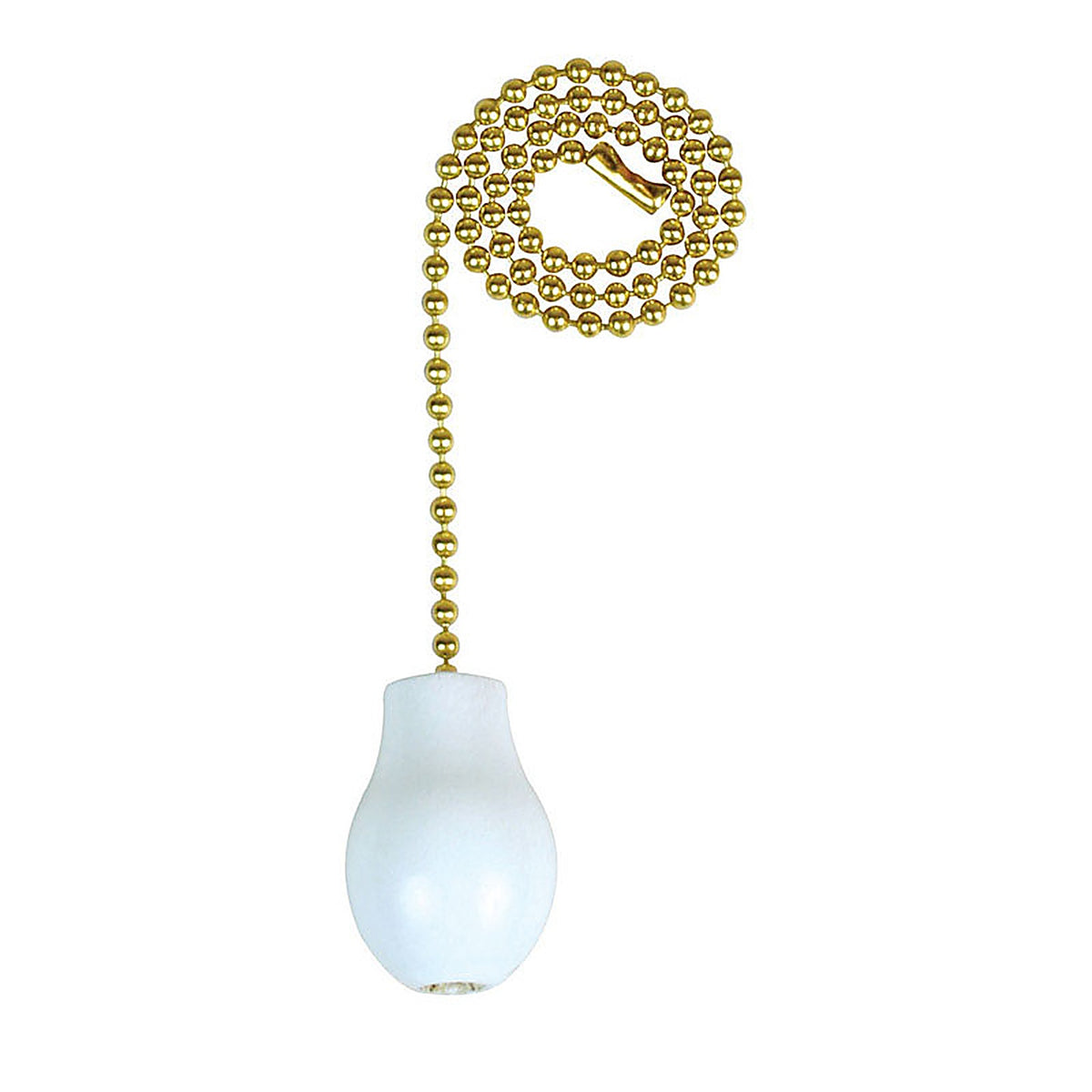 Jandorf 60319 Pull Chain Knob White