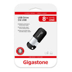 Gigastone GS-Z08GCNBL-R 8 USB Flash Drive 1 pk