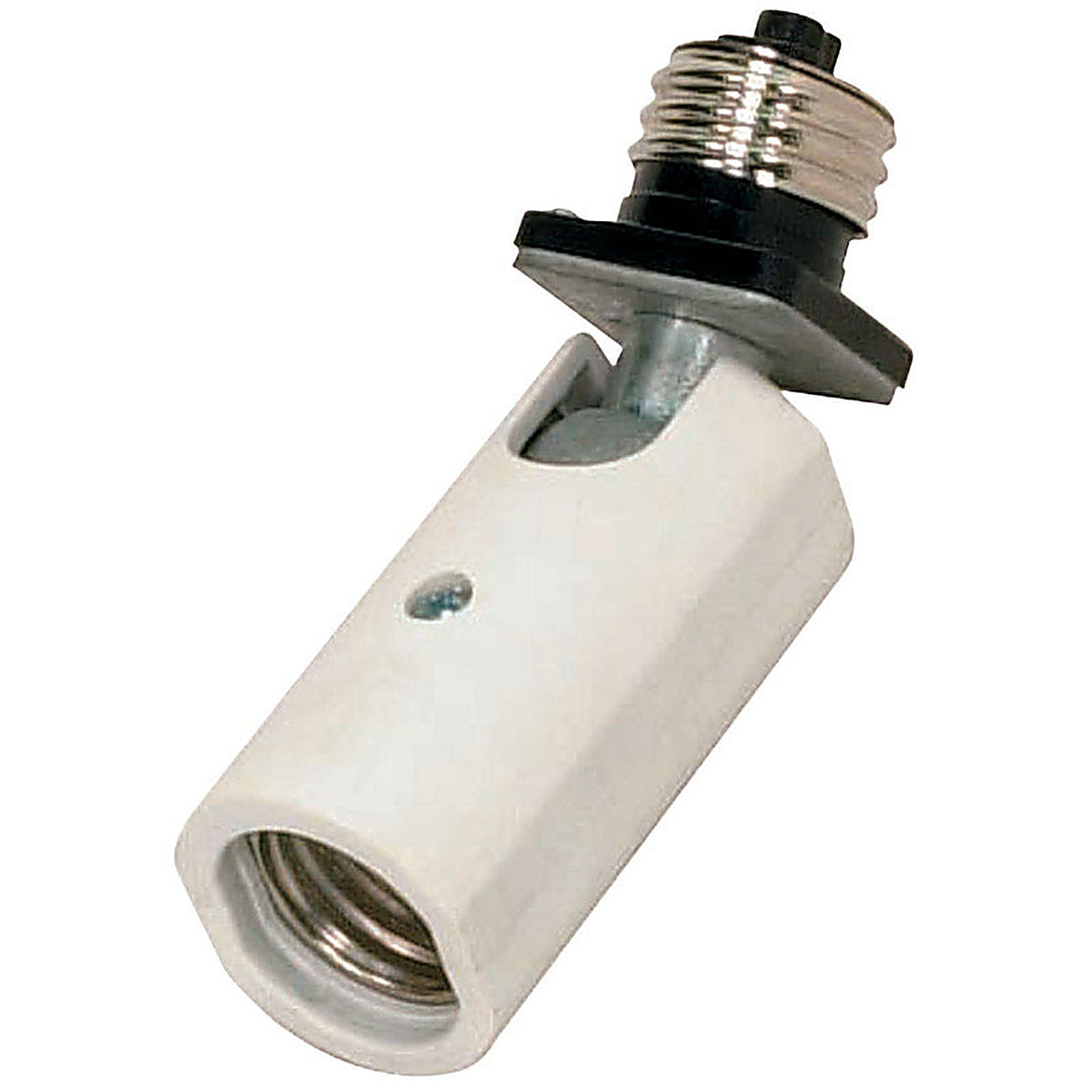 Satco - 77606 - Plastic Medium Base Socket Adapter 1 Pack