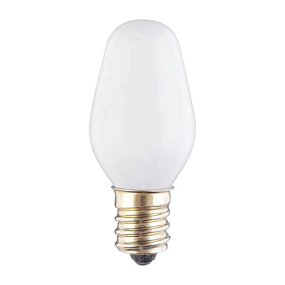 Westinghouse - 0379200 - 7 W C7 Specialty Incandescent Bulb E12 (Candelabra) White 2 Pack