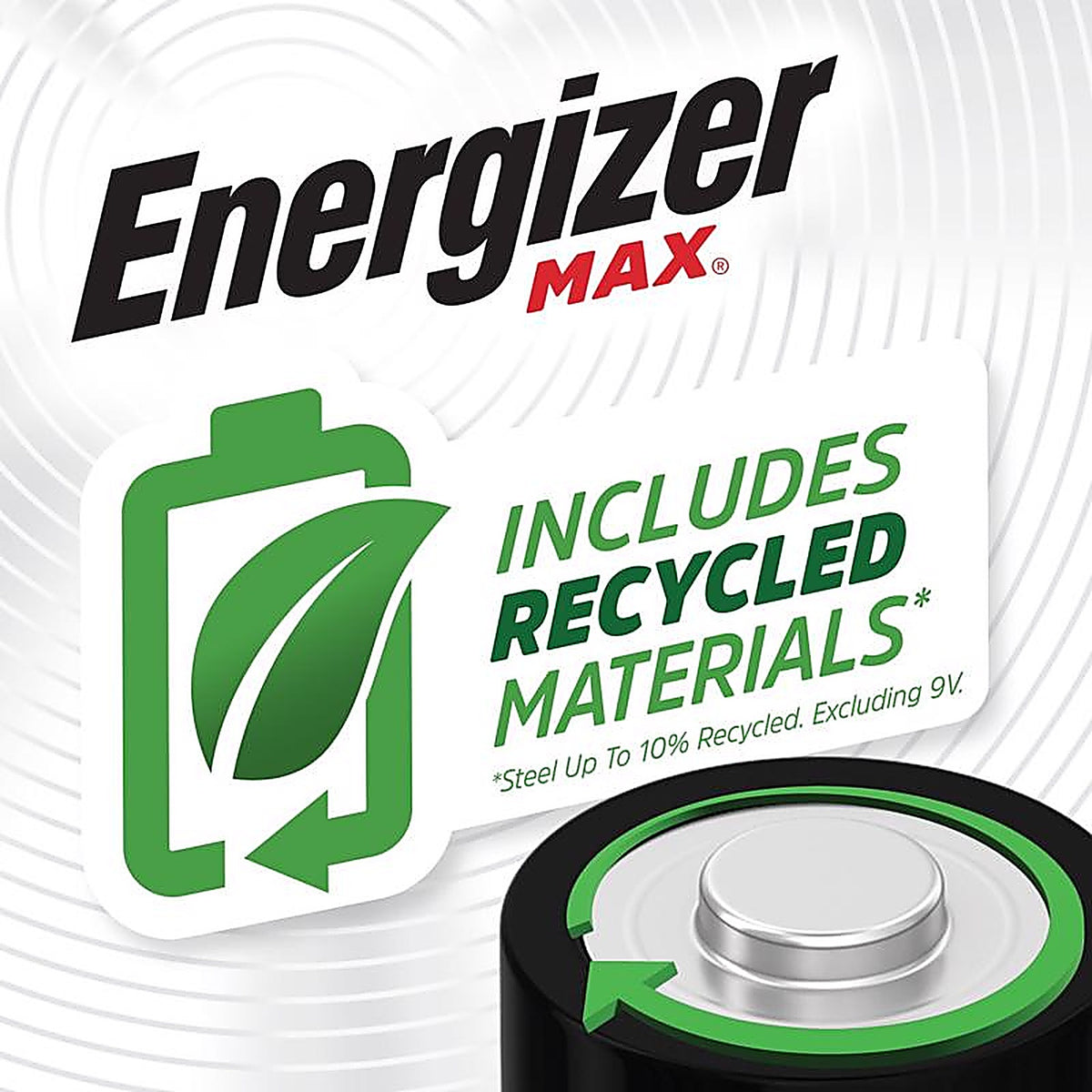 Energizer E91MP-8 Max AA Alkaline Batteries 8 pk Carded