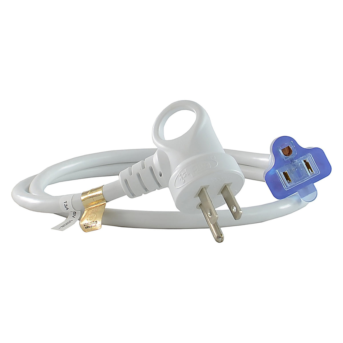 Conntek - 24161-036 - Indoor 3 Ft. L White Extension Cord 16/3 Sjtw
