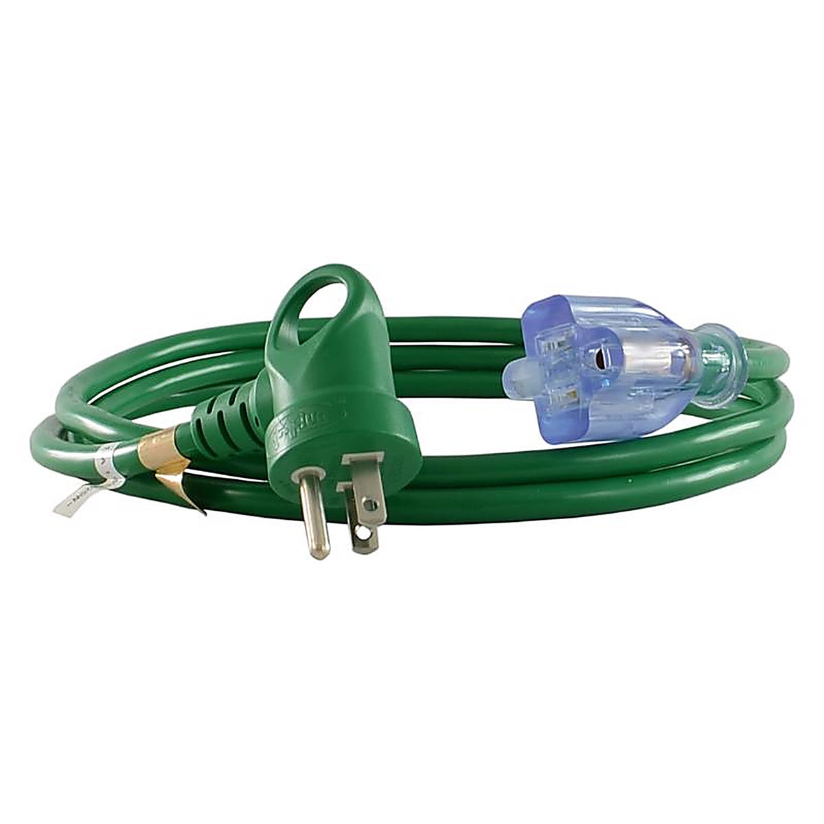 Conntek - 24162-072 - Indoor 6 Ft. L Green Extension Cord 16/3 Sjtw