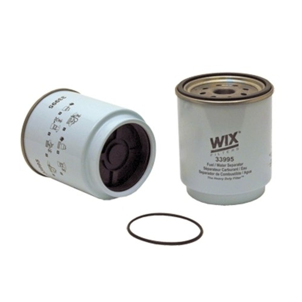 WIX 33995 Spin On Fuel Water Separator w/ Open End Bottom