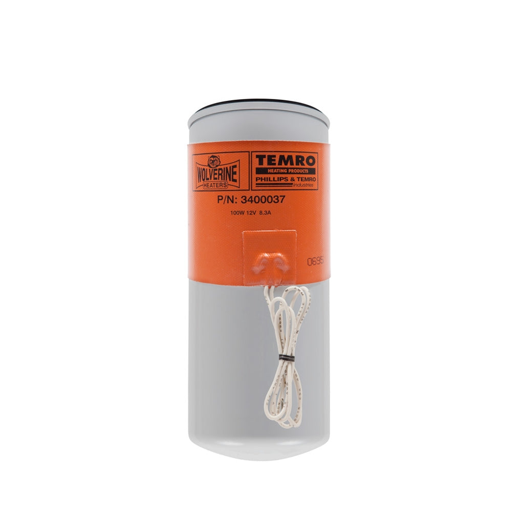 ZeroStart 3400037 Flexible Diesel Fuel Warmer, 100W 120V 12.0in. x 4.0in. CSA
