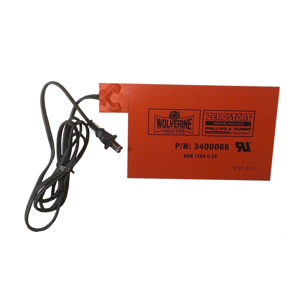 ZeroStart 3400066 Flexible Battery Warmer, 60W 120V 5.5in. x 8.5in.