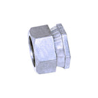 Sigma Electric 49870 1/2 in. Dia. Die-Cast Zinc Two-Piece Connector For EMT 5/Pack
