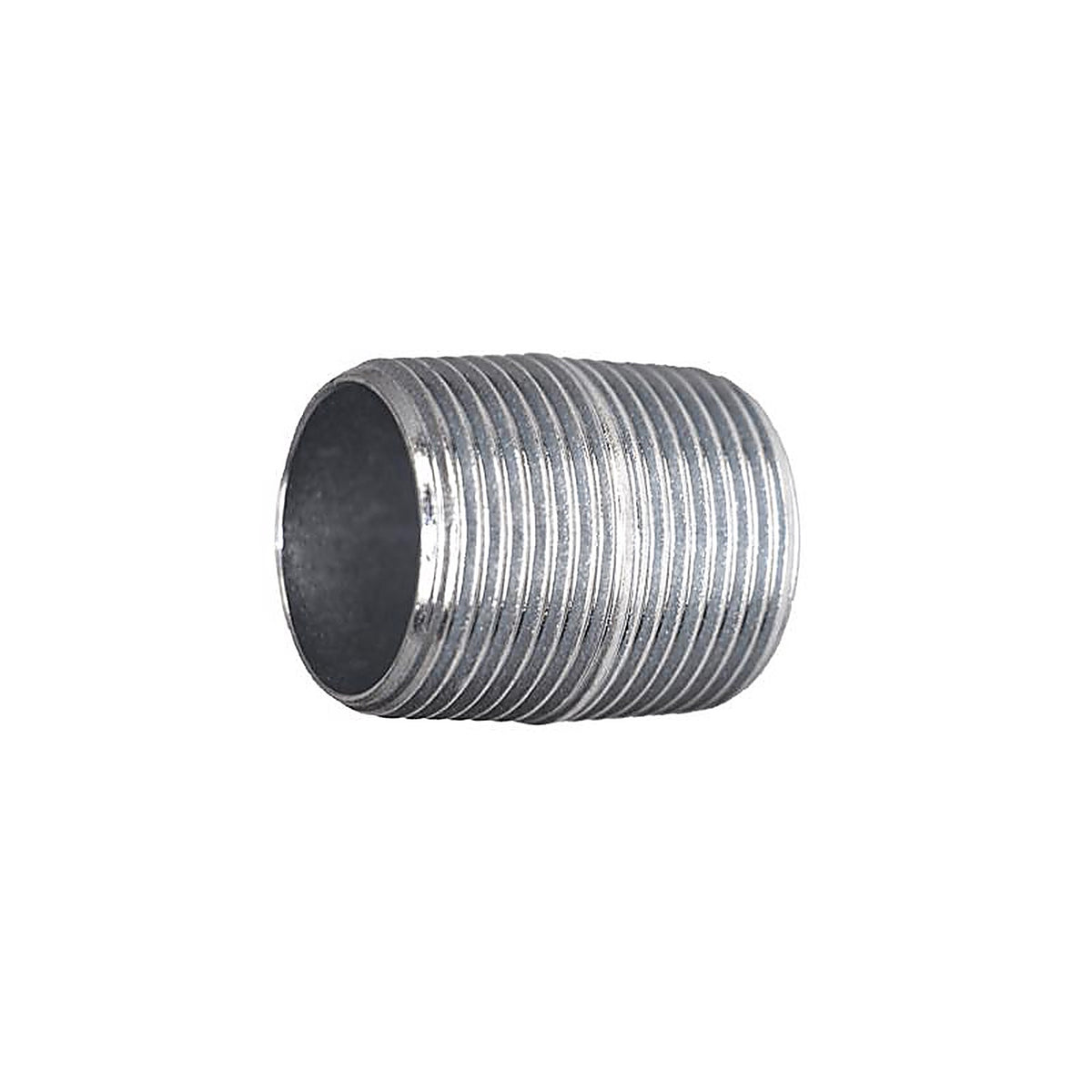 Sigma Electric 44360 ProConnex 1/2 in. Dia. Zinc-Plated Steel Galvanized Nipple For Rigid/IMC 2/Pack