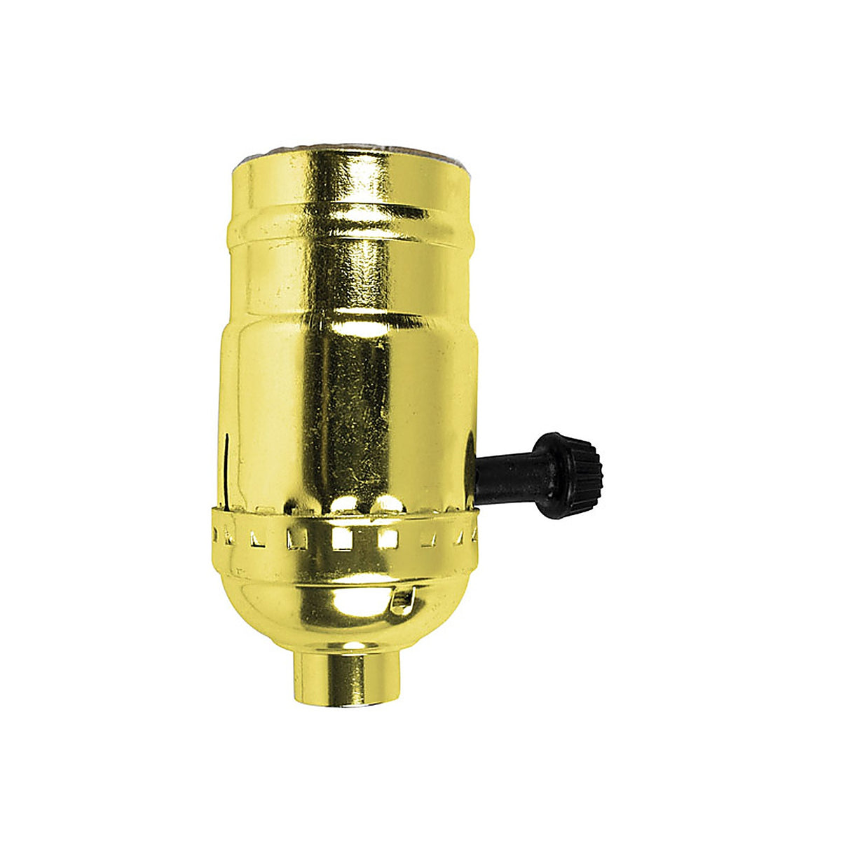 Jandorf 60408 Metal Medium Base Turn Knob Socket 1/Pack