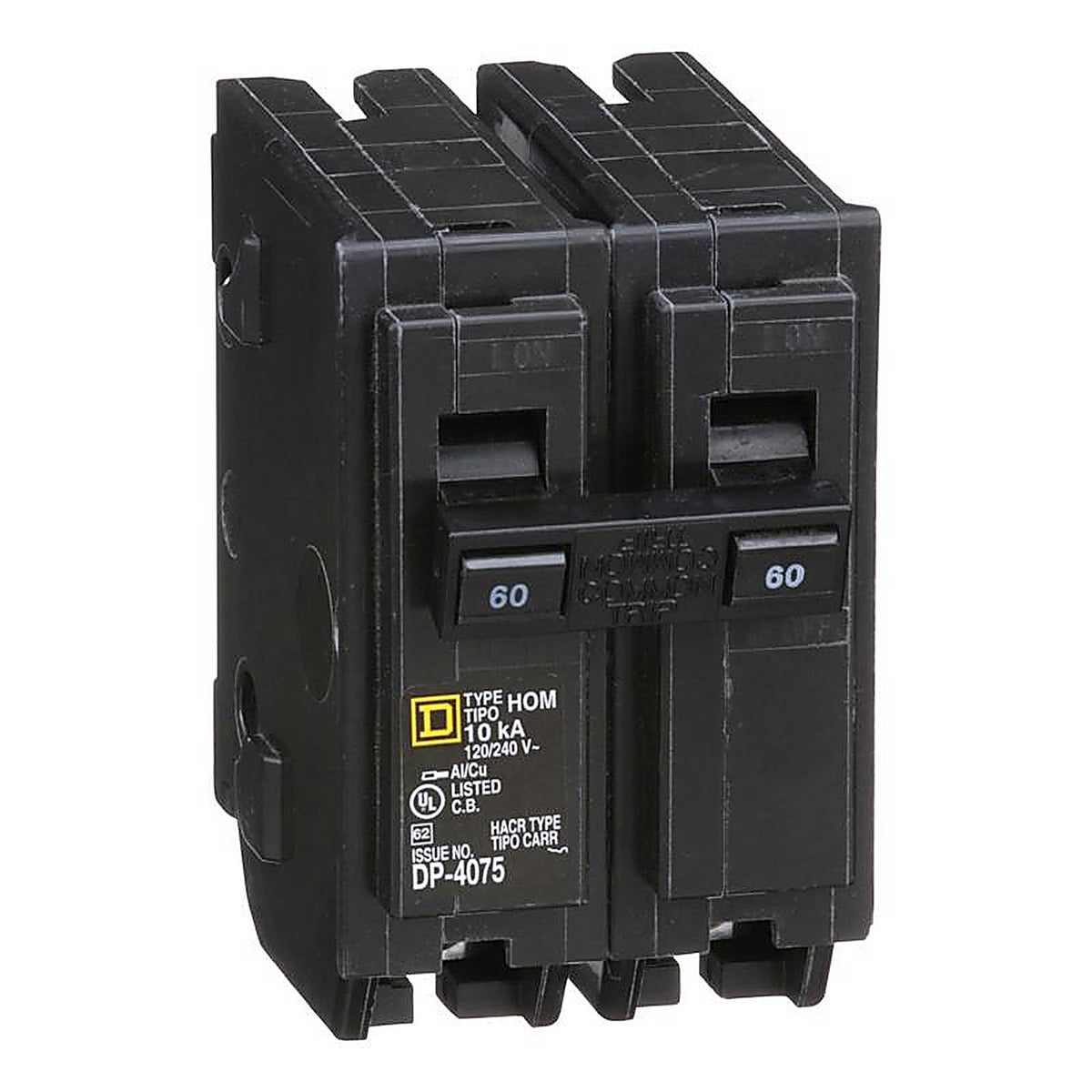 Square D HOM260CP HomeLine 60 amps Plug In 2-Pole Circuit Breaker