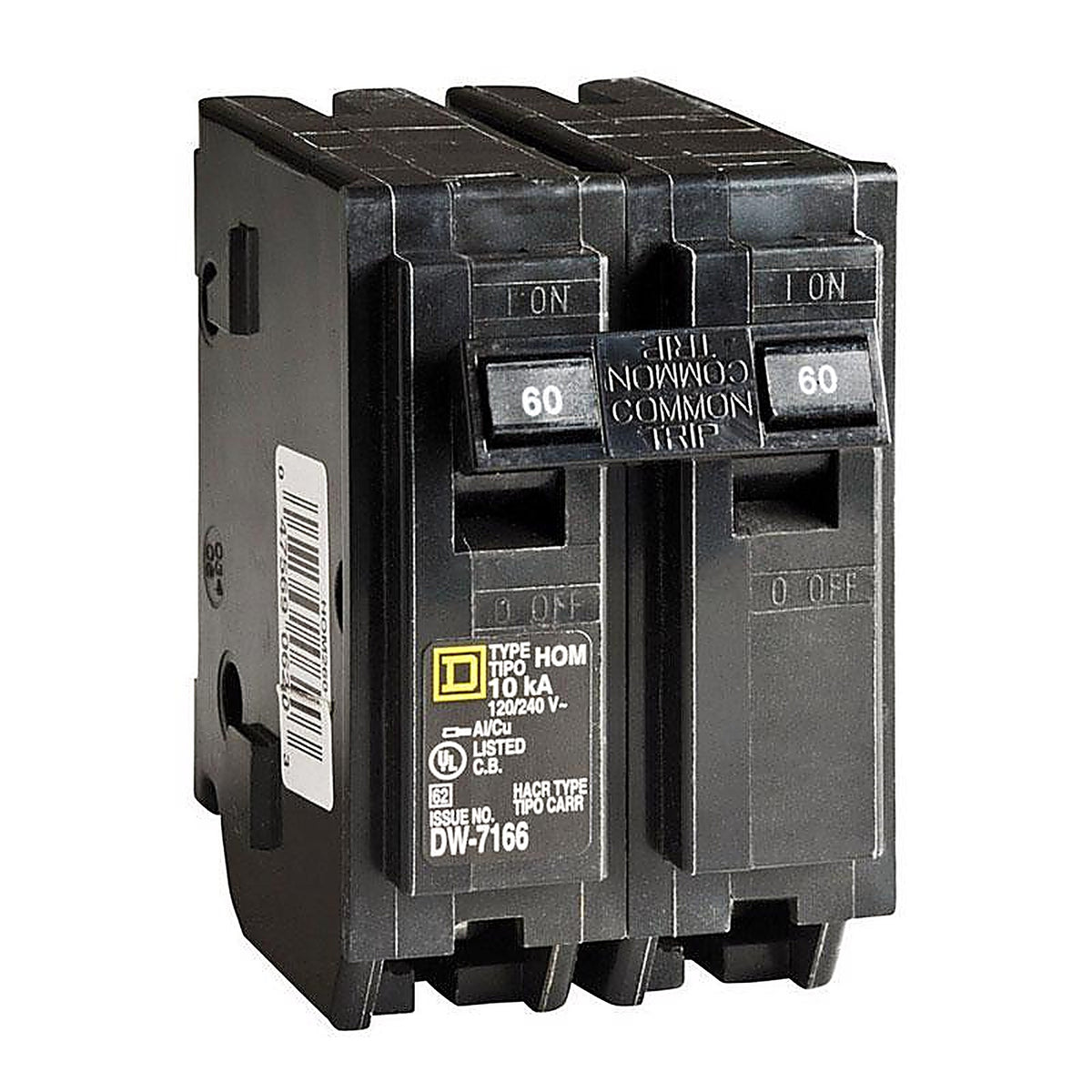 Square D HOM260CP HomeLine 60 amps Plug In 2-Pole Circuit Breaker
