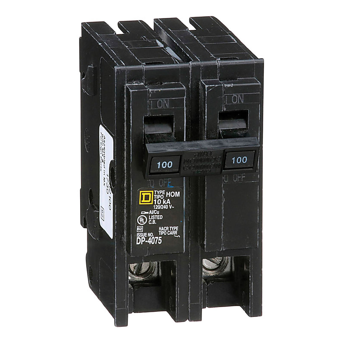 Square D HOM2100CP HomeLine 100 amps Surge 2-Pole Circuit Breaker