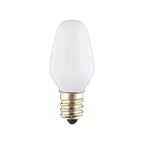 Westinghouse - 0379500 - 4 W C7 Specialty Incandescent Bulb E12 (Candelabra) White 2 Pack