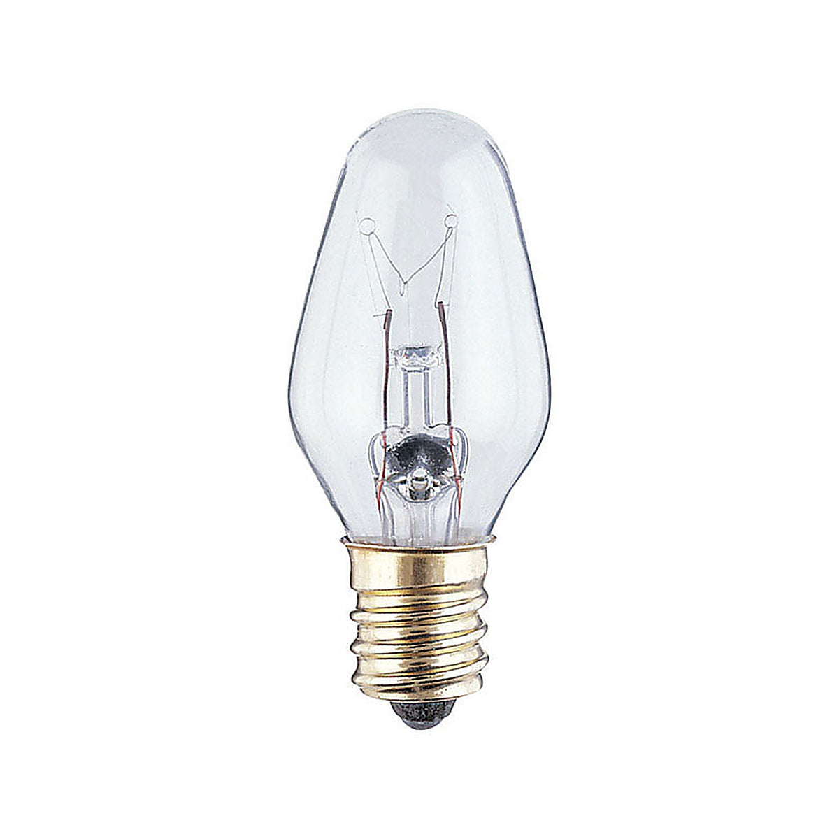 Westinghouse - 3720200 - 7 W C7 Candelabra Incandescent Bulb E12 (Candelabra) Clear 4 Pack