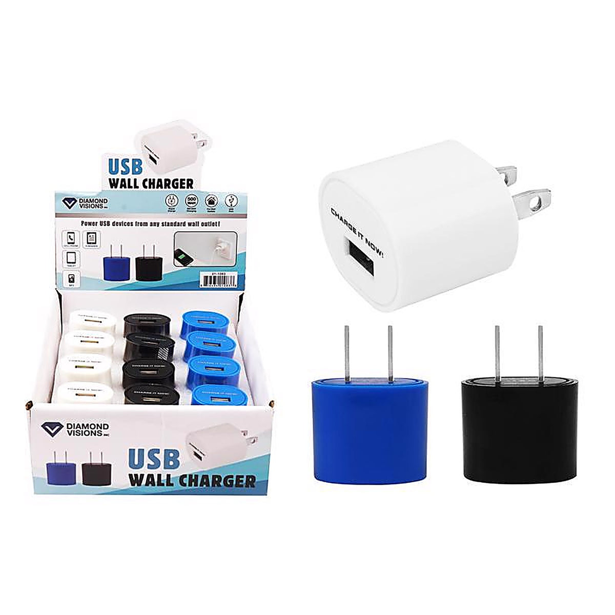 Diamond Visions 01-1083 USB Wall Charger
