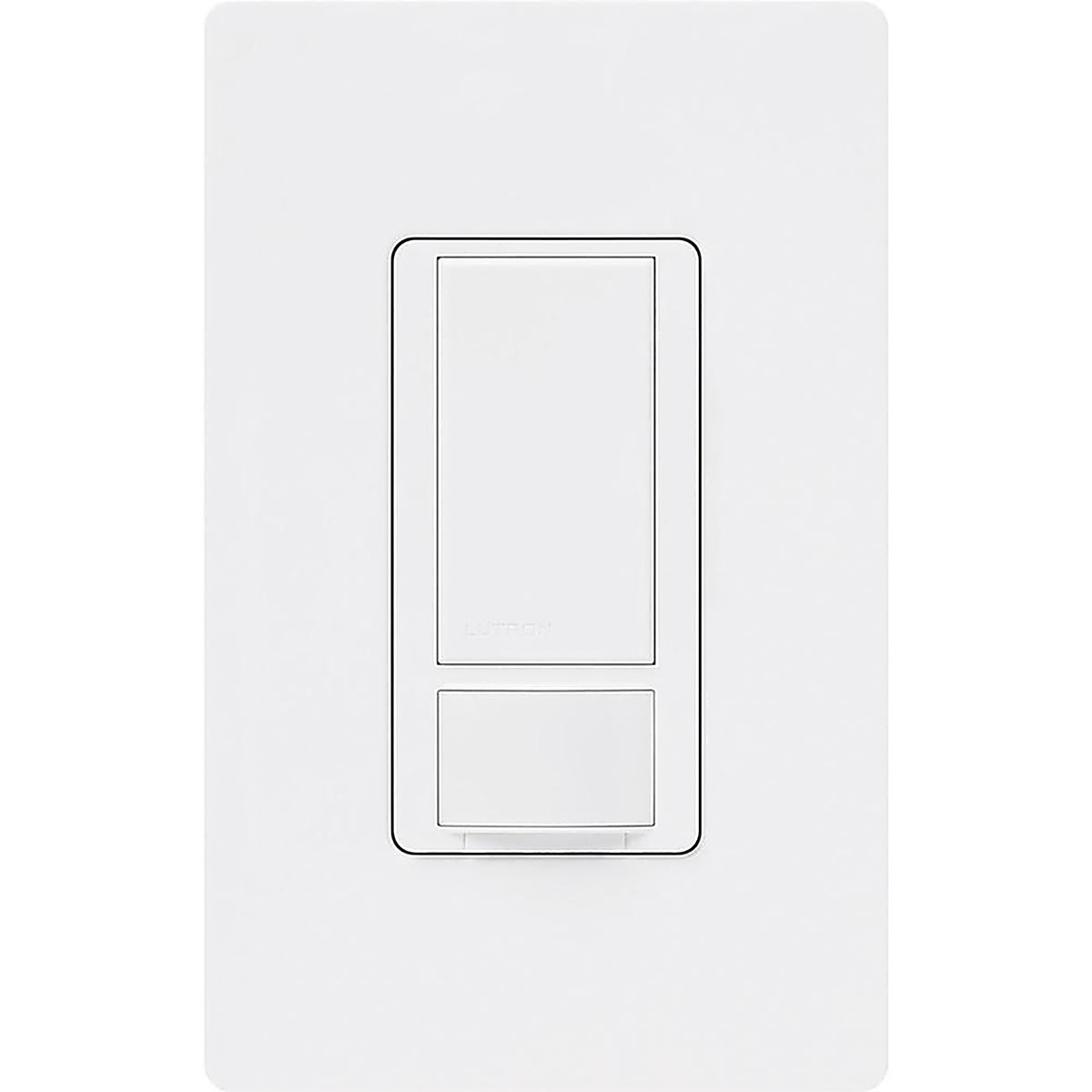 Lutron - MS-VPS2H-WH - 2 Amps Single Pole Motion Sensor Alarm/Sensor Switch White 1 Pack