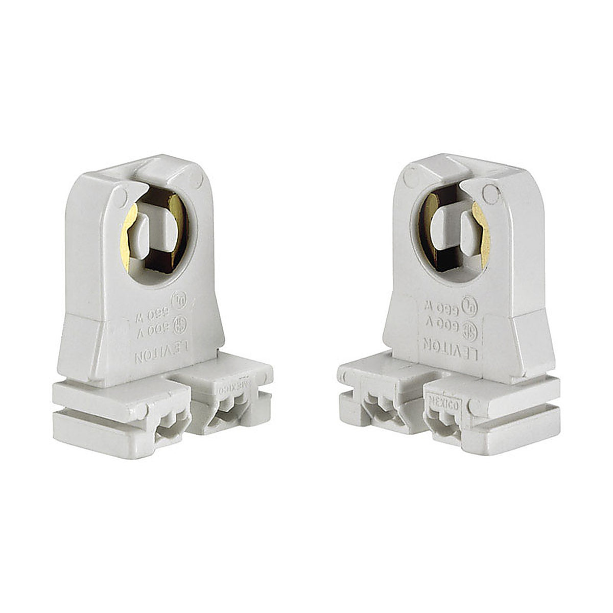 Leviton C20-13351-00W Plastic Pedestal Base Socket 1/Pack