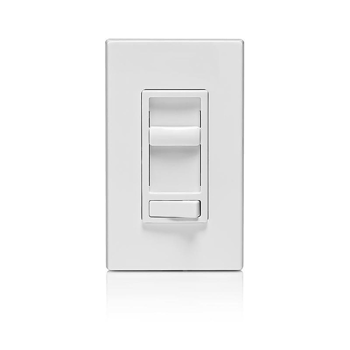 Leviton C22-06672-1LW Decora SureSlide White 600 watt Slide Dimmer Switch 1/Pack