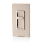 Leviton C28-06672-1LT Decora SureSlide Light Almond 600 watt Slide Dimmer Switch 1/Pack