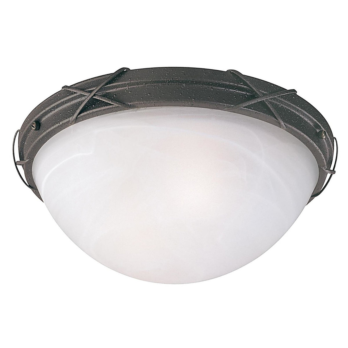 Westinghouse 6940748 Claremont Switch Incandescent Rustic White Outdoor Light Fixture Hardwired