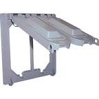 Sigma Electric 14945 Square Plastic 2 gang Universal Cover For Wet Locations