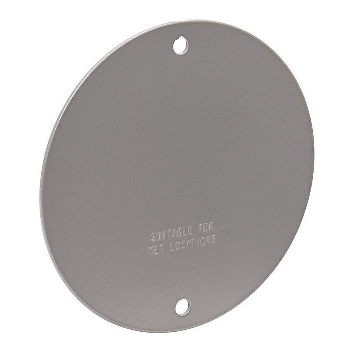 Sigma Electric 14241 Round Steel Flat Box Cover For Wet Locations