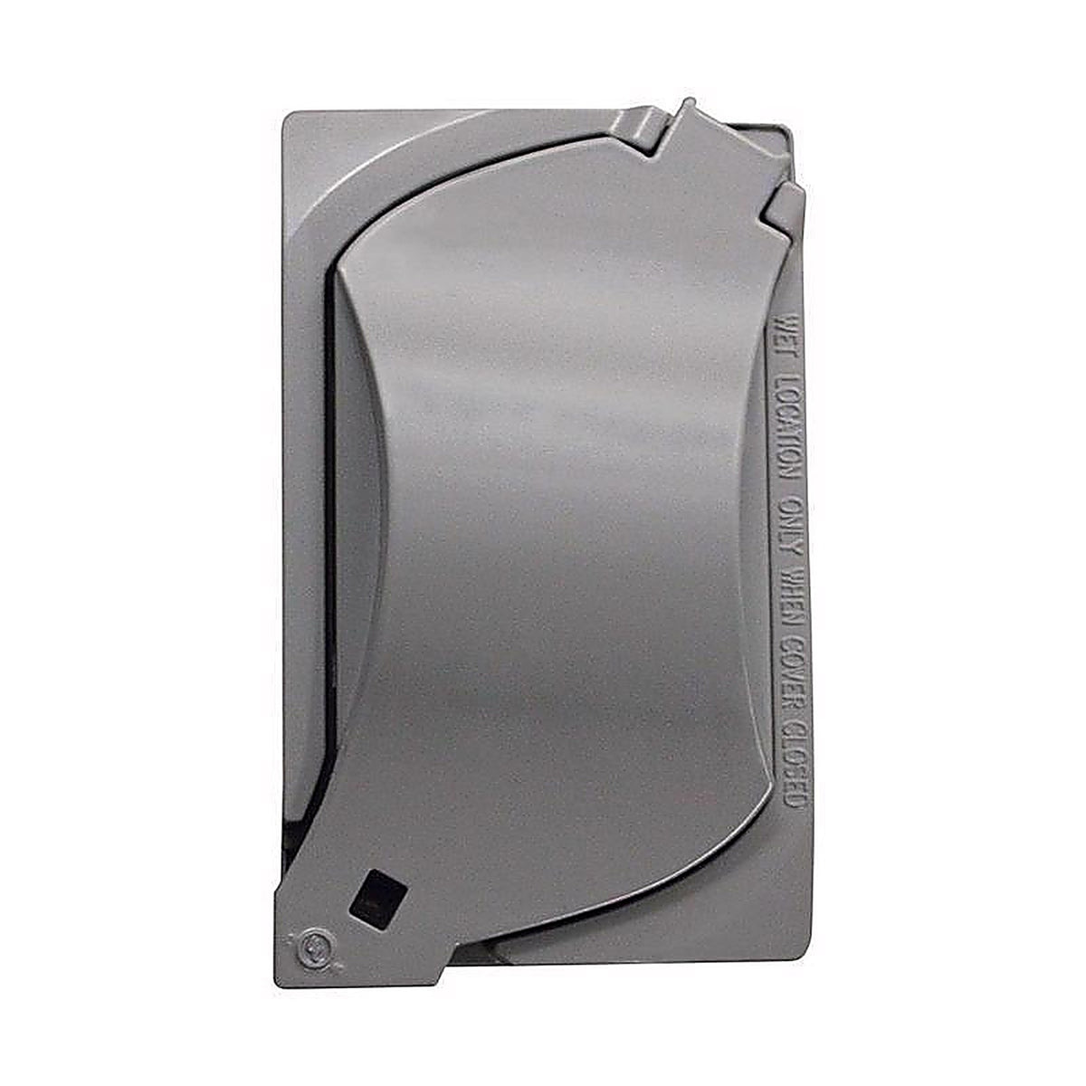 Sigma Electric 14147 Rectangle Metal 1 gang Universal Cover For Wet Locations