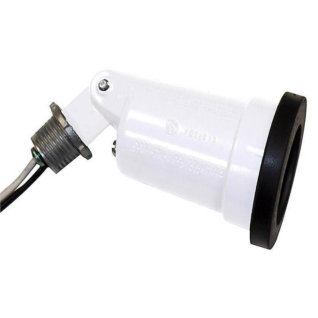 Sigma Electric 14330WH Switch Controlled White Lamp Holder Kit Hardwired