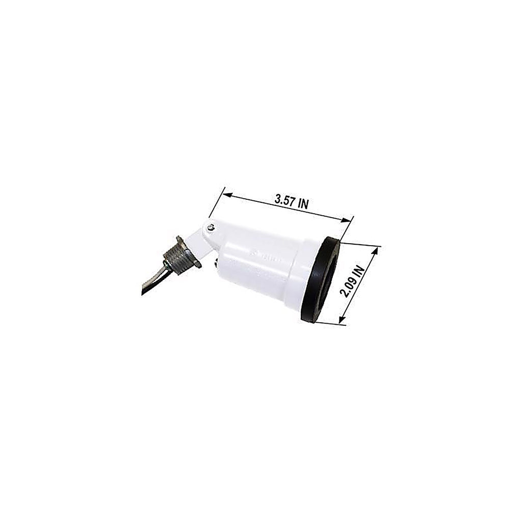 Sigma Electric 14330WH Switch Controlled White Lamp Holder Kit Hardwired