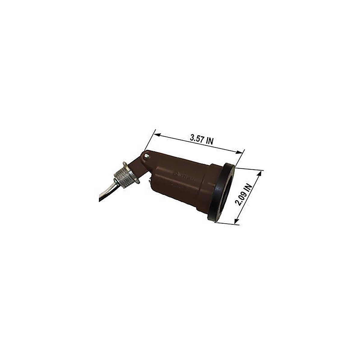 Sigma Electric - 14330BR - Switch Controlled Bronze Lamp Holder Kit Hardwired