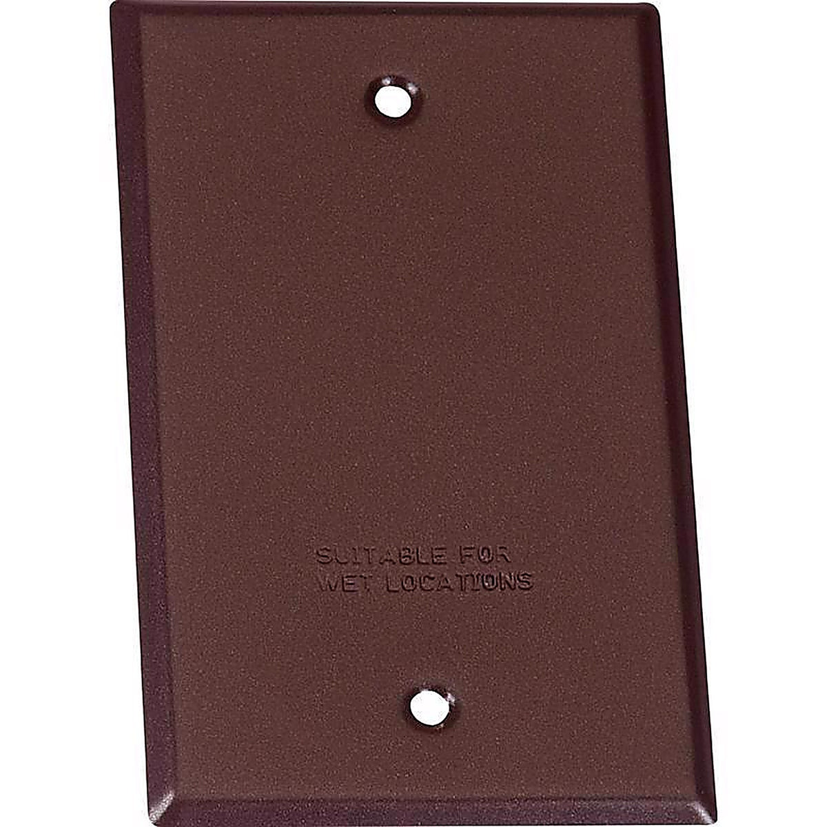 Sigma Electric 14240BR Rectangle Steel 1 gang Flat Box Cover For Wet Locations