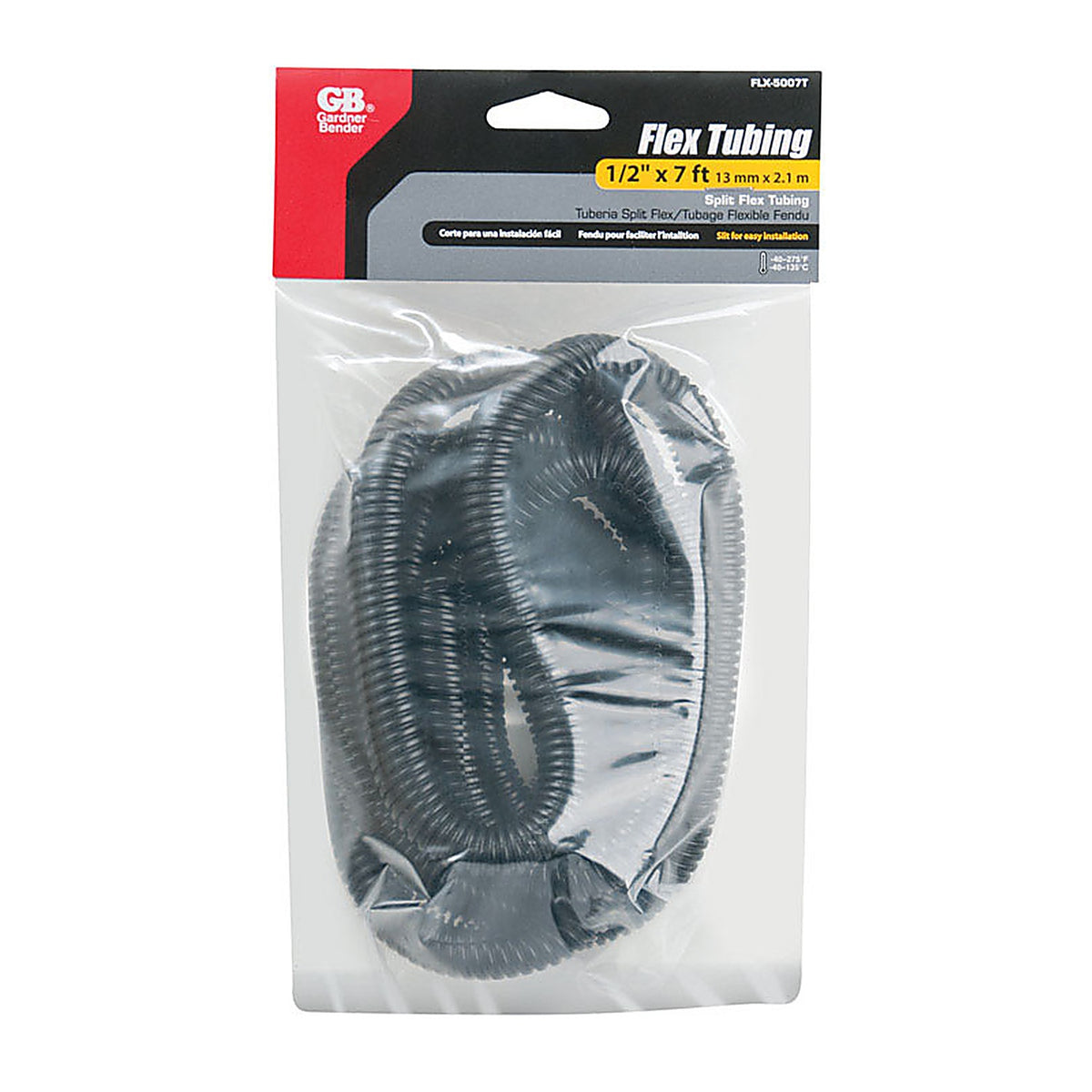 Gardner Bender FLX-5007T 84 in. L Black Polyethylene Flex Tube