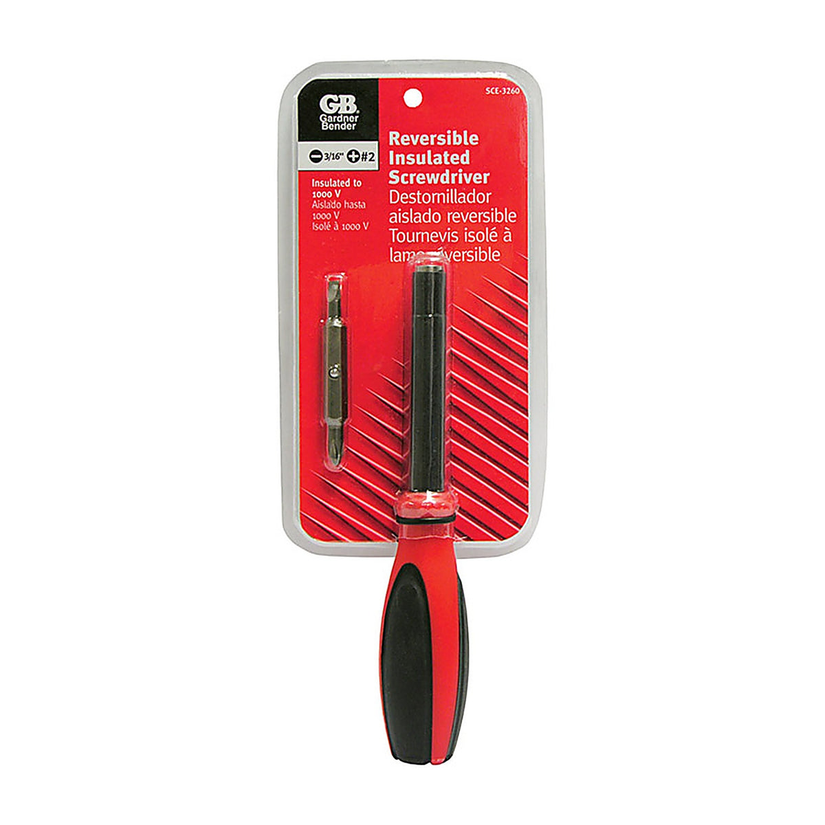 Gardner Bender SCE-3260 2/pc. Phillips/Slotted Screwdriver