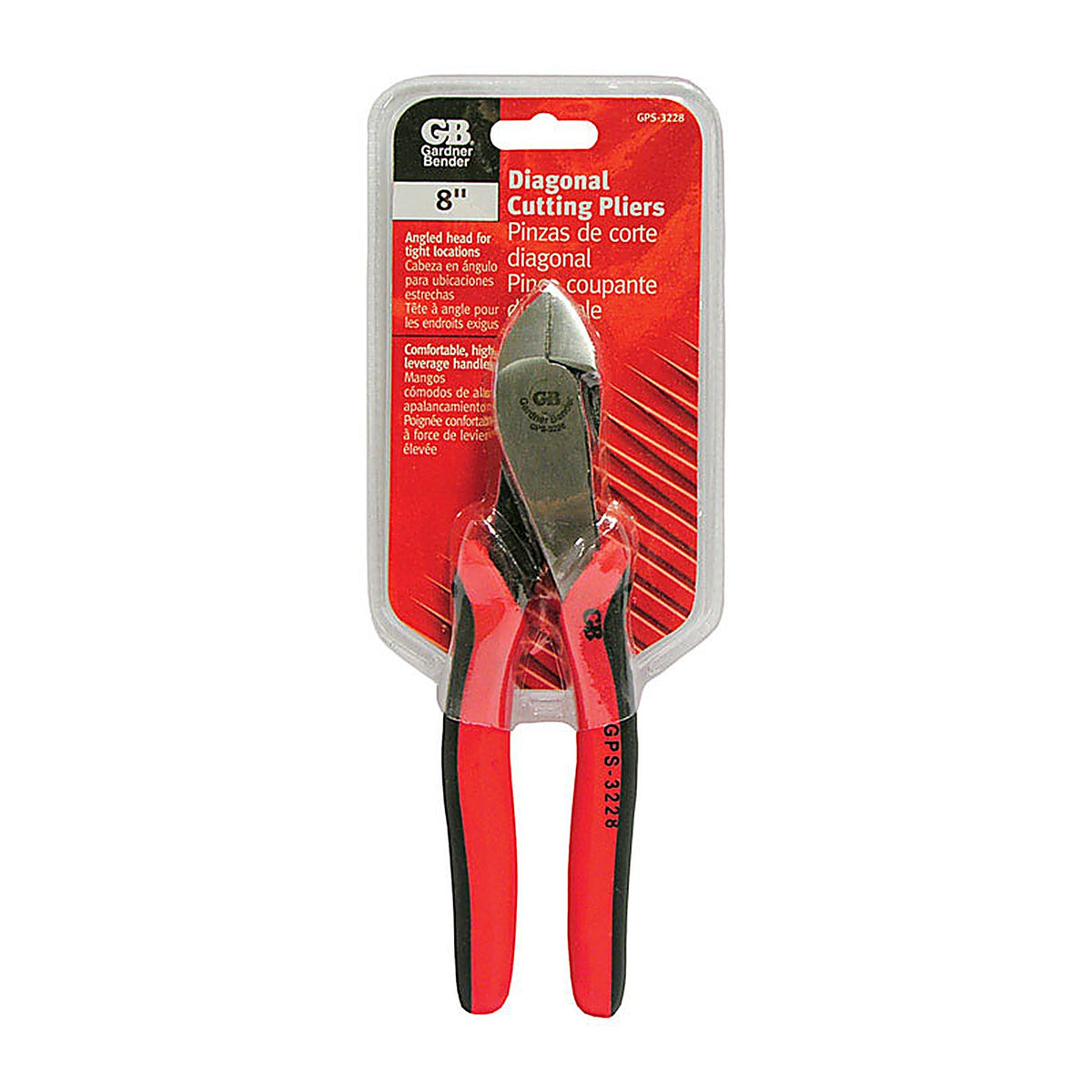 Gardner Bender GPS-3228 8 in. Alloy Steel Diagonal Pliers
