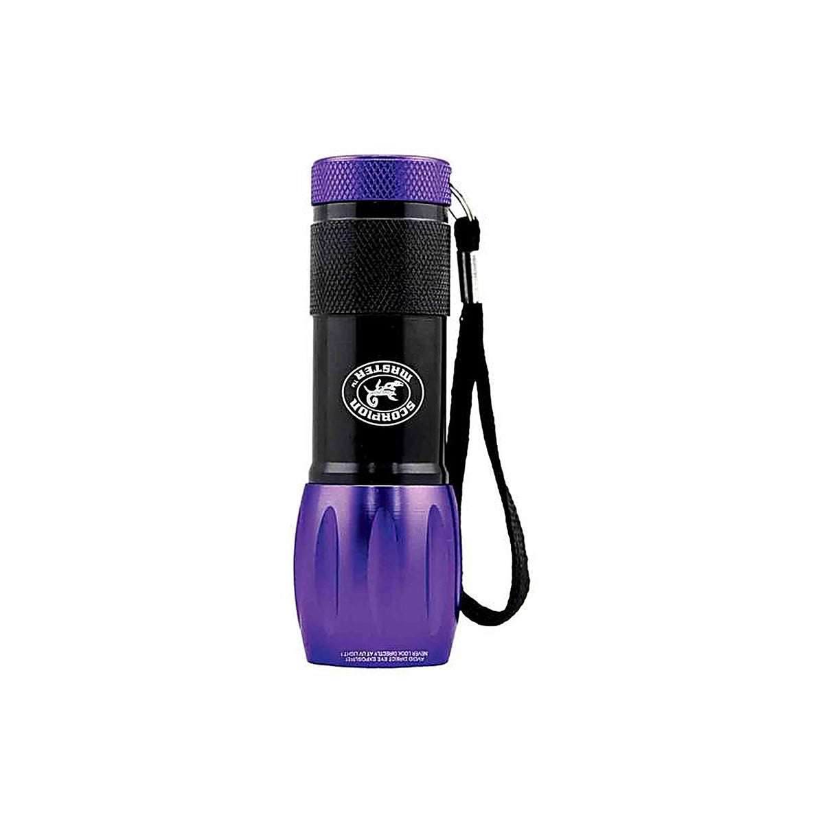 Blacklight Master - 302490 - 15 LM Black/Purple LED UV Flashlight Aaa Battery