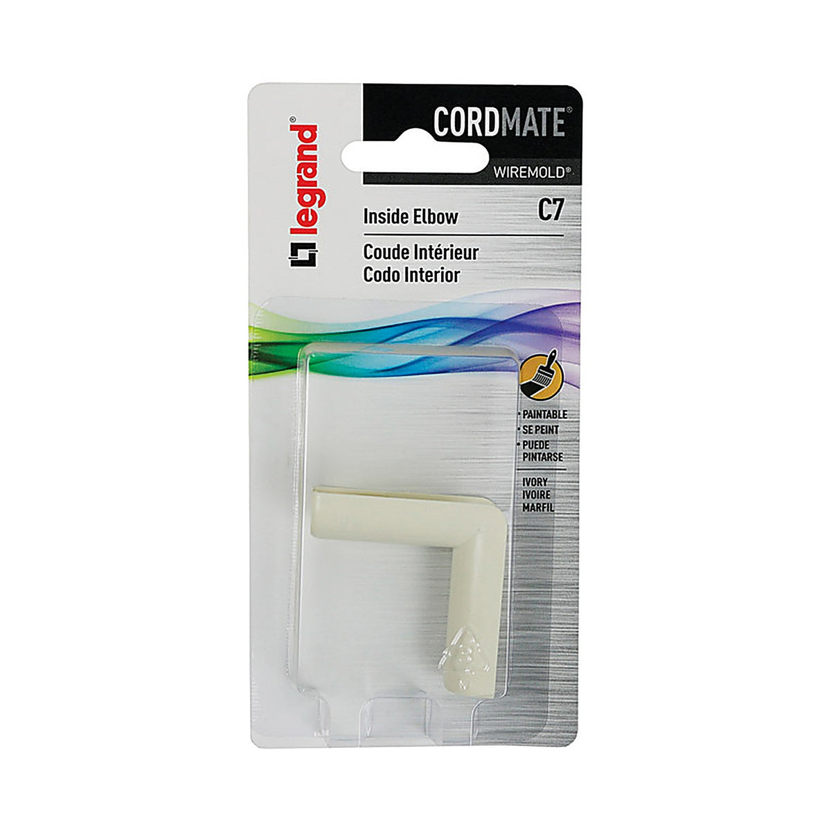 Legrand C7 2 3/4 in. Dia. Plastic Electrical Conduit Elbow For AC, MC and RWFMC Cable 10/Pack